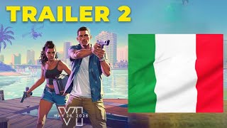 GTA VI - Trailer 2 in ITALIANO! (AI) (4k) 🇮🇹