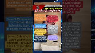 F1 Daily Headlines