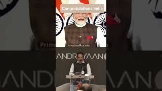 #india Congratulations🎊 #isro for Successfully Landing #chandrayaan3 on #moon #pmmodi #isrojob #nasa
