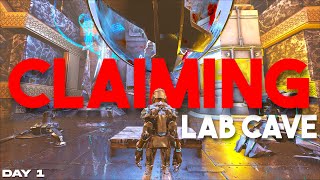 Claiming the BEST Cave on Fjordur and Progressing Day 1! | INX 4 MAN ARK PVP
