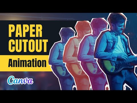 How to Create Paper Cutout Animation in Canva
