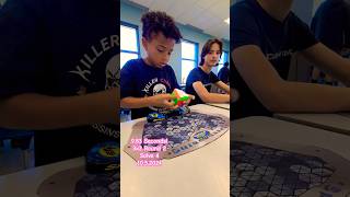 9.83 Seconds! GTC '24 - 3x3 R2, S4 #cube #speed #fyp #shorts #reels #clips #great #wow #fun #race