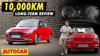 Maruti Suzuki Swift 10,000km Long-Term Review: Performance, Mileage & Reliability | Autocar India