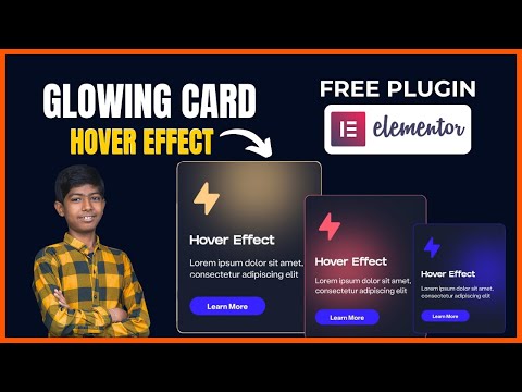 Elementor Magic Card Hover Effect | WordPress Elementor Pro Tutorial | Elementor Tricks