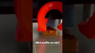 Mk4 profile on mk3 #dprint  #3dprinting #mk4prusa  #mk3supra
