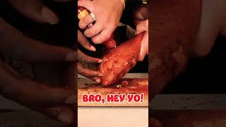 How to Infuse a Turkey Leg with Hot Sauce #spiceking #spicycam