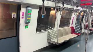 SMRT Alstom C830C Set 864, Ride From Promenade To Marina Bay.