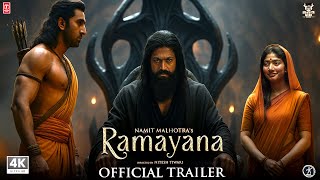 Ramayana - Official Trailer | Ranbir Kapoor | Yash | Sunny Deol | Sai Pallavi | Nitesh Tiwari | 2025