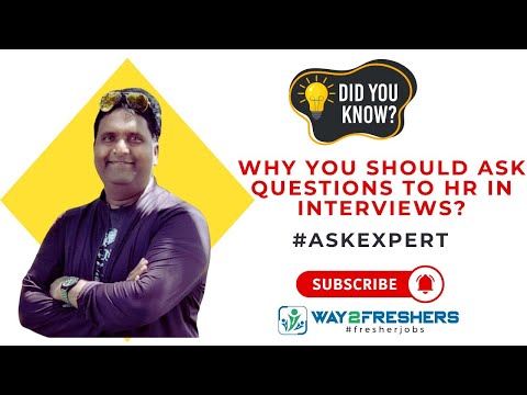 Know why you should have a habit of questioning in interviews? #fresherjobs #interviewtips