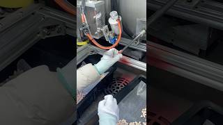 workers working in paint shop#factoryworks #machine #skillwork #industrialmachine #shortvideo