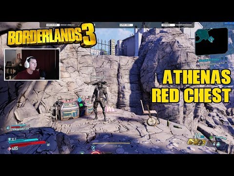 Borderlands 3 how to open Athenas Secret Red Chest (Banjo and Graveyard)