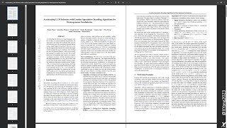 Audio Overview: Accelerating LLM Inference with Lossless Speculative Decoding