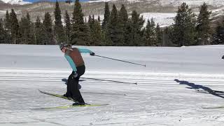Created Butte Nordic Masters XC Ski Training 1-23-18 Alley Loop Course