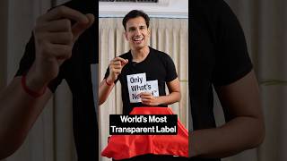 Launching the World’s Most Transparent Nutrition Label