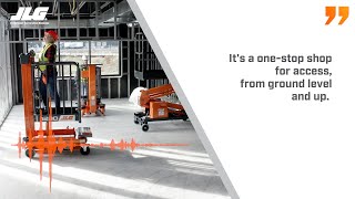 JLG® Low-Level Access Lifts – Scaffold Replacement Testimonial