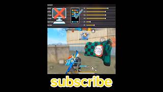 #FREE FIRE AUTO HEADSHORT ⚙️SATTING FOR MOBILE USER#