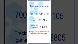cómo agregar la ganancia a un producto correctamente #negocios  #finanzasempresariales