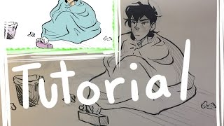 How to turn traditional lineart into digital lineart on Paint Tool SAI