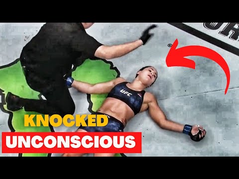 Proof that women's knockouts are more brutal than men's