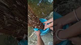 Village style fishing in Assam