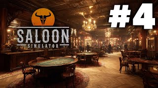 Saloon Simulator Gameplay Walkthrough Part 4 - BIG DEBTS & CASINO EXPANSION