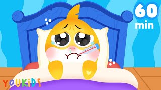 Baby Shark Got Sick | Sick Song | YouKids Nursery Rhymes & Kids Songs