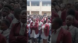 Worship song - South African school #femaleleadvocalist #africa