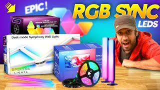 5 Best RGB SYNC LED Lights for Gaming, Home Theater & Youtube Studio Setup (2025)