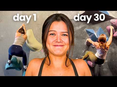 I Tried Bouldering for 30 Days (I fell so hard)