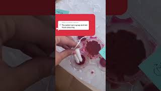 Fake period blood test DIY! What did you think? #learnhow #crafting