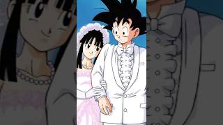 Goku And Chichi Wedding 💑 @Gxsenpaiedits #goku #chichi #wedding #dragonball