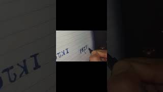 PRITI | #CALLIGRAPHY #HANDLETTERING #LETTERING #SHORTS #VIRALVIDEO #TRENDING