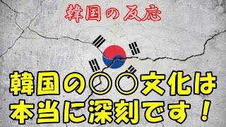 【韓国の反応】韓国の○○文化は本当に深刻です！【韓国人の反応・海外の反応・ネットの反応】