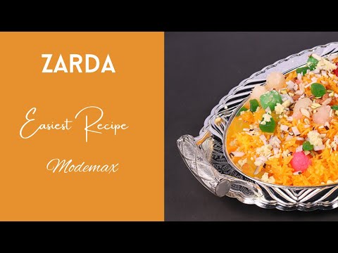 Zarda Recipe | ModeMax | #food #zardapulao #zardaricerecipe #yummy