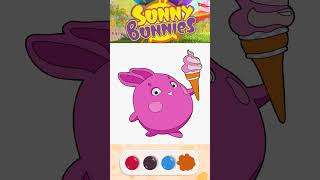Sunny Bunny Big Boo 3 | Sunny Bunnies Coloring Book #shorts #gameapp #coloringbook #sunnybunnies