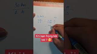 Học Toán Cùng Bạn Trọng #thaytrong #tuoihoctro #shorts
