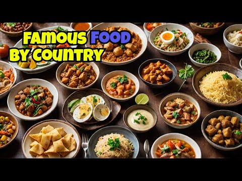 Famous Food By Country #comparison #3dcomparison