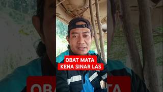 Solusi atasi mata kena sinar las #shorts #welding #youtubeshorts
