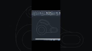 Mind-Blowing 2D CAD Sketch in Just 30 Seconds! 💡✨ #shorts #autocad