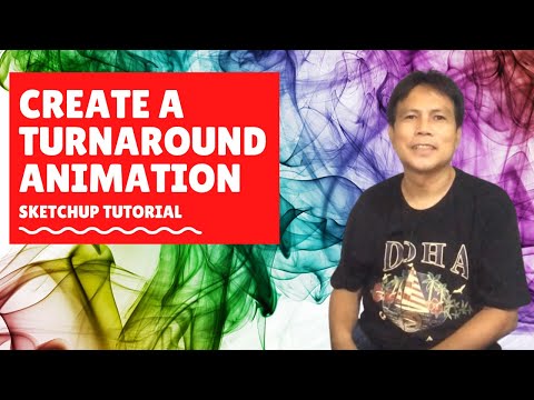 Sketchup Tutorial: How To Create A Turnaround Animation