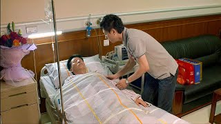 窮小子到醫院看看望女上司的父親，竟陰差陽錯救了他一條命，立下大功！