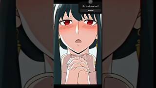 ANIME Edit Wifi Spy x family Yor #animeedit #wifu #spyxfamily #yorforger #trendingshorts
