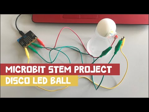 Microbit STEM project - Disco Ball