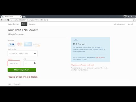Stripe Fundamentals with ASP.NET MVC