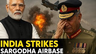 "India's Bold Airstrike on Pakistan's Sargodha Airbase | Explained" #sargodhaairbase #indianairforce