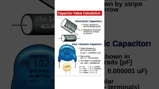 Capacitor Value Calculation #capacitor #electronicseducation #electronicsrd #electronics