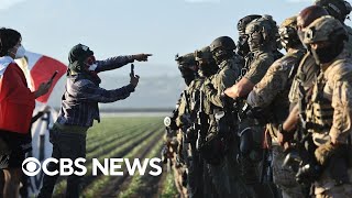 ICE raids in California turn violent after protesters clash with agents