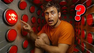 100 Buttons But ONLY ONE Let’s You ESCAPE | BUTTON PRISON