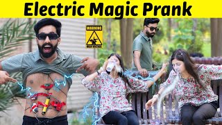 Electric ⚡ Magic Prank on Cute Girl😱 by Iqbal Malik on @decentboysprank