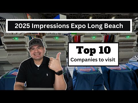 The Top 10 Must Visit Booths!! Who's going? 2025 Impressions Expo Long Beach
